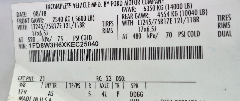 Ford F-350 SD XL Crew Cab LWB DRW 4WD 2019