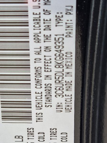 RAM 2500 Tradesman Crew Cab SWB 4WD 2019