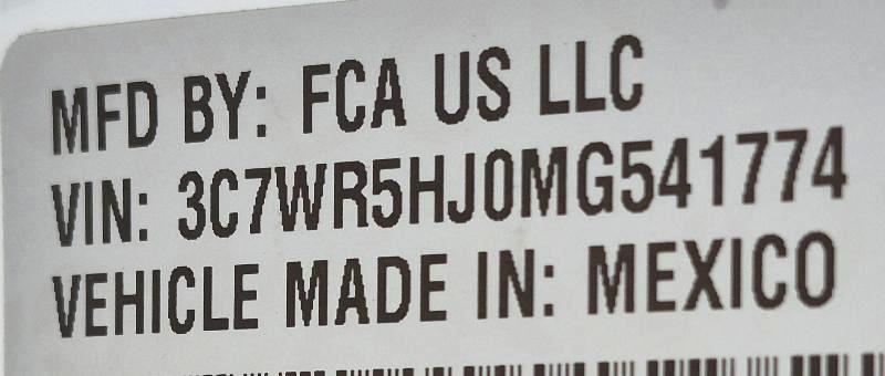 RAM 2500 ST Crew Cab LWB 4WD 2021