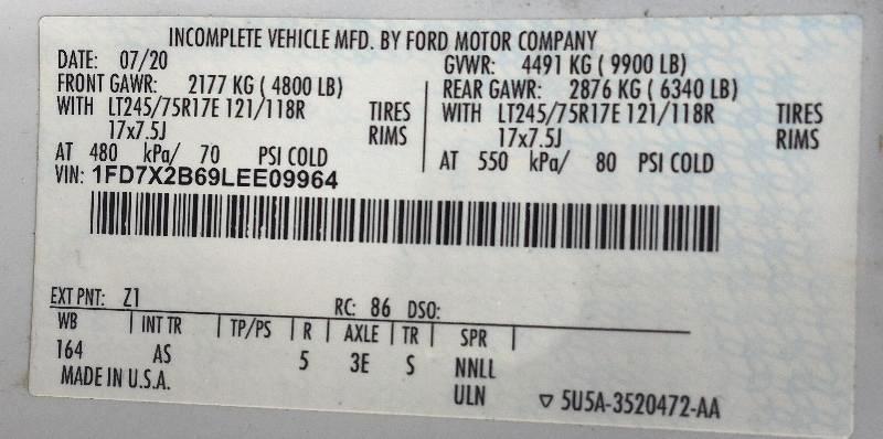 Ford F-250 SD XLT SuperCab Long Bed 4WD 2020