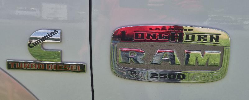 RAM 2500 Laramie Longhorn Edition Mega Cab SWB 4WD 2013
