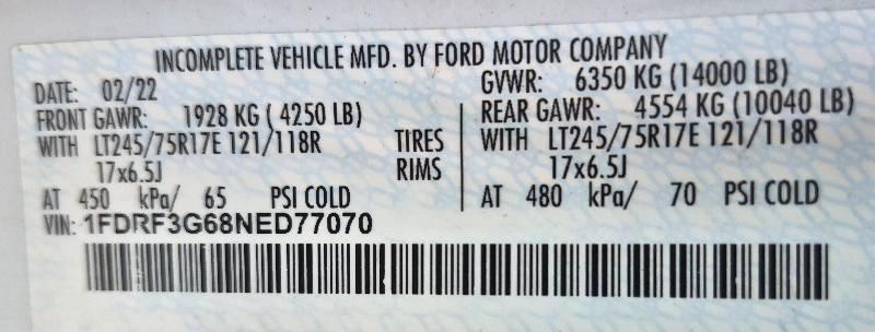 Ford F-350 SD XL 2WD DRW 2022