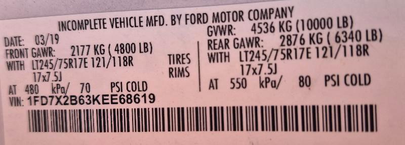 Ford F-250 SD XLT SuperCab Long Bed 4WD 2019