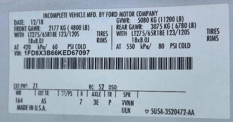 Ford F-350 SD XLT SuperCab Long Bed 4WD 2019
