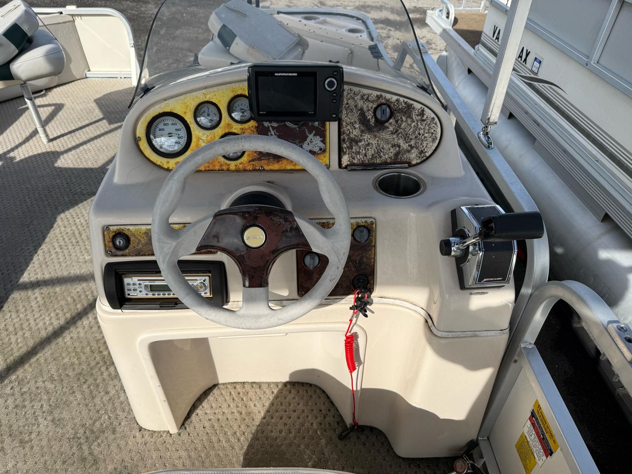 Triton Pontoon Boat  2005