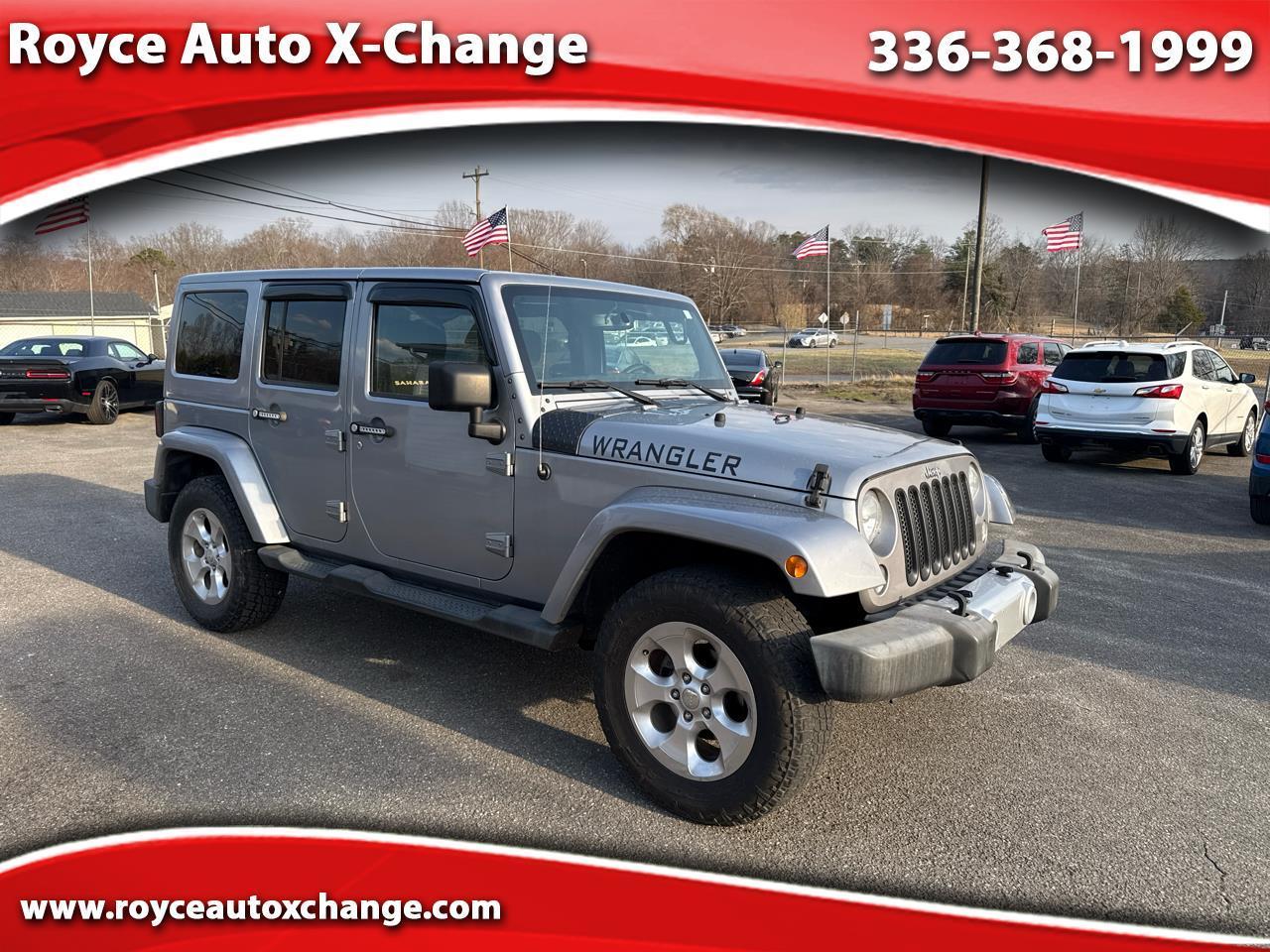 2015 Jeep Wrangler Unlimited Sahara 4WD