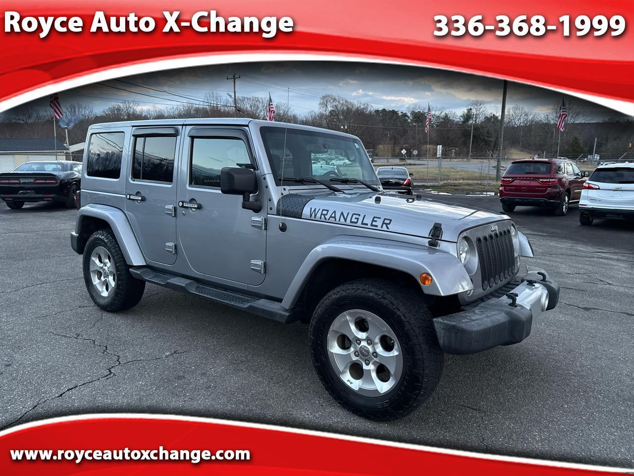 2015 Jeep Wrangler Unlimited Sahara 4WD
