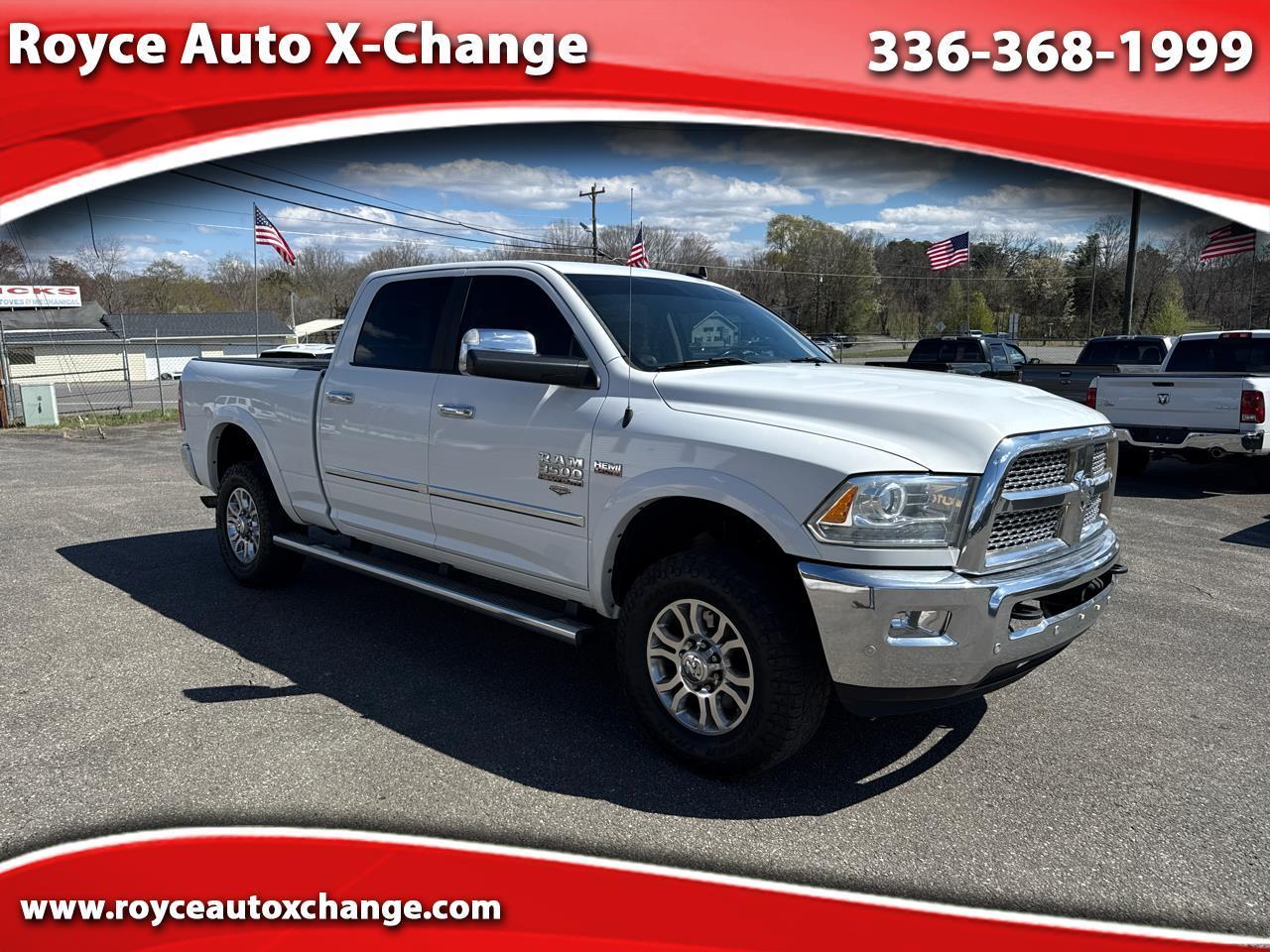 2017 RAM 3500 Laramie 4x4 Crew Cab 6'4" Box
