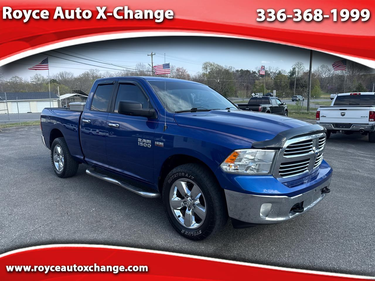 2015 RAM 1500 Lone Star 4x4 Quad Cab 6'4" Box
