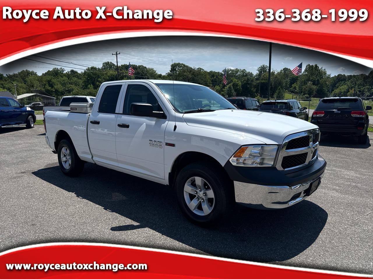 2018 RAM 1500 Tradesman 4x4 Quad Cab 6'4" Box