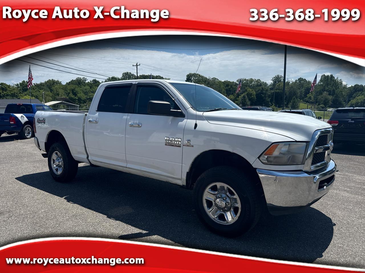 2016 RAM 2500 SLT Crew Cab SWB 4WD
