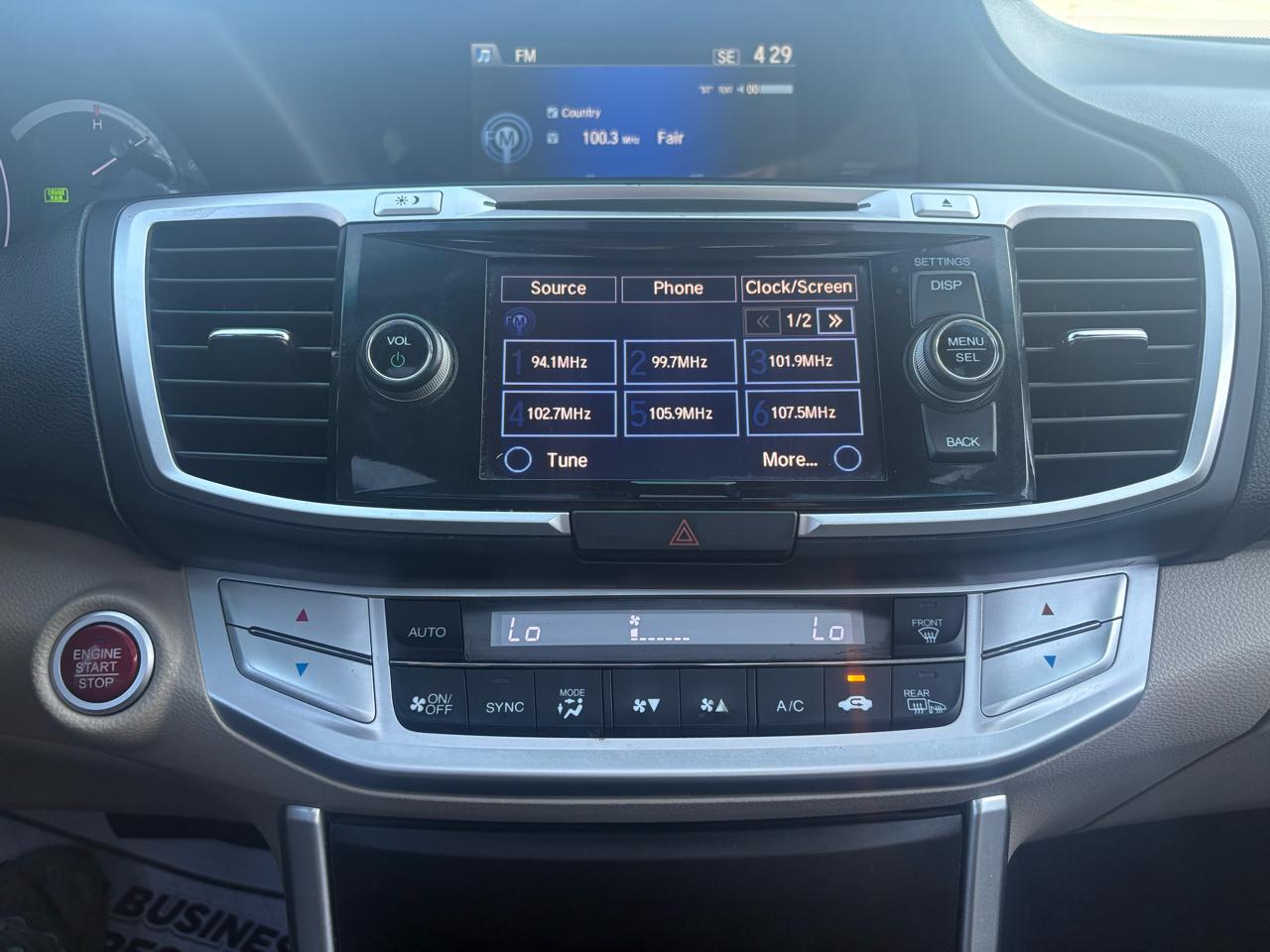 Honda Accord Sedan 4dr I4 CVT EX-L 2014