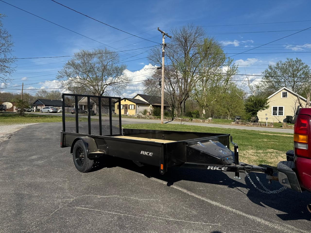 Rice Trailers Single Stealth  2025