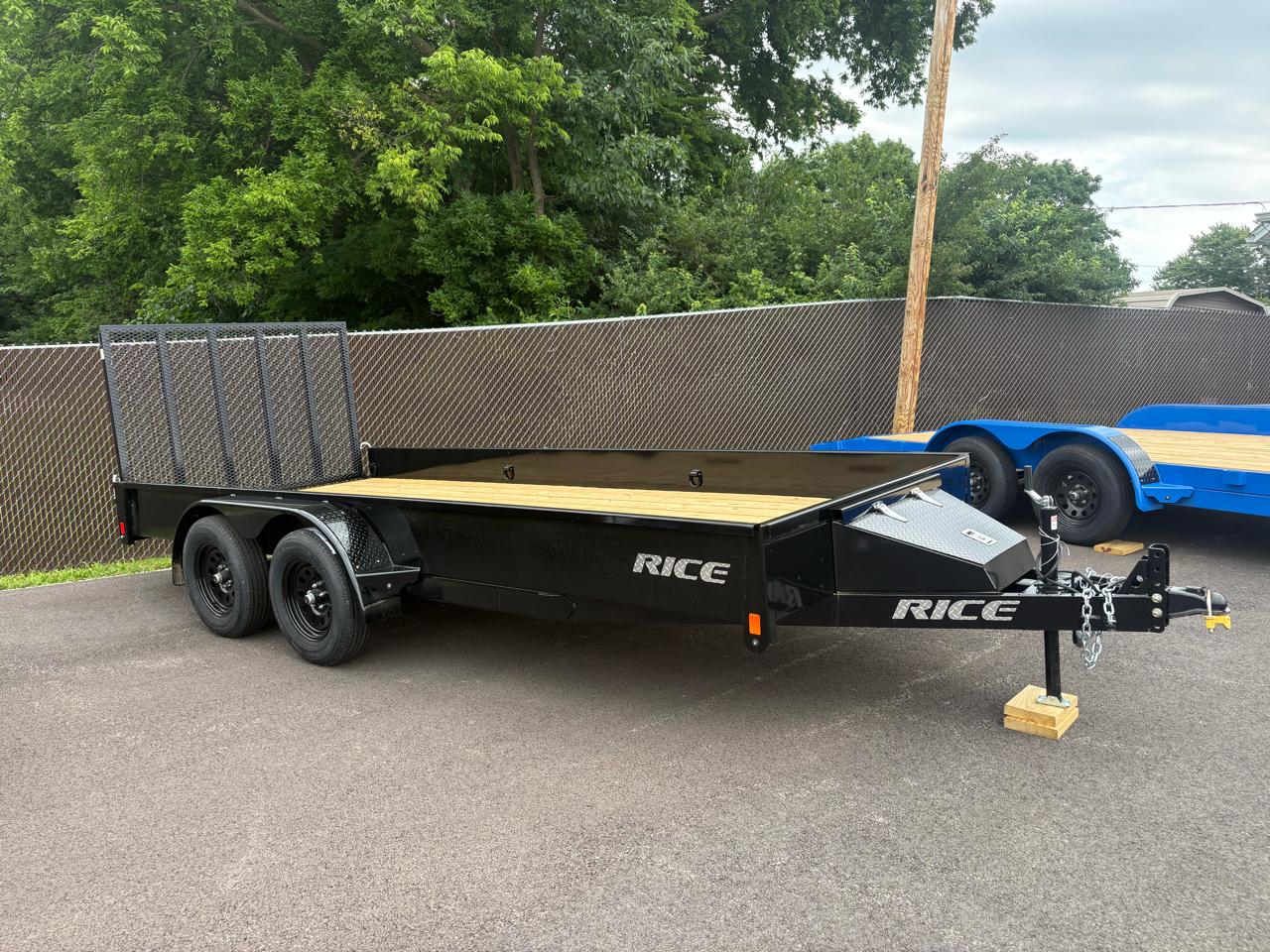 2026 Rice Trailers Tandem Stealth 16'