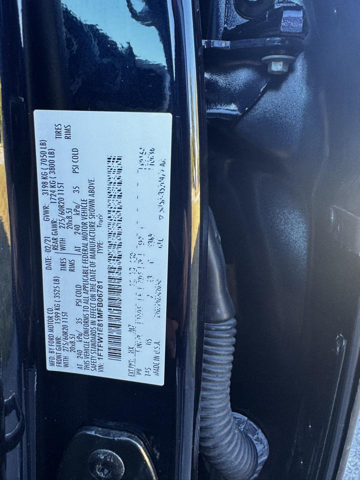 Ford F-150 4WD SuperCrew 139" XLT 2021