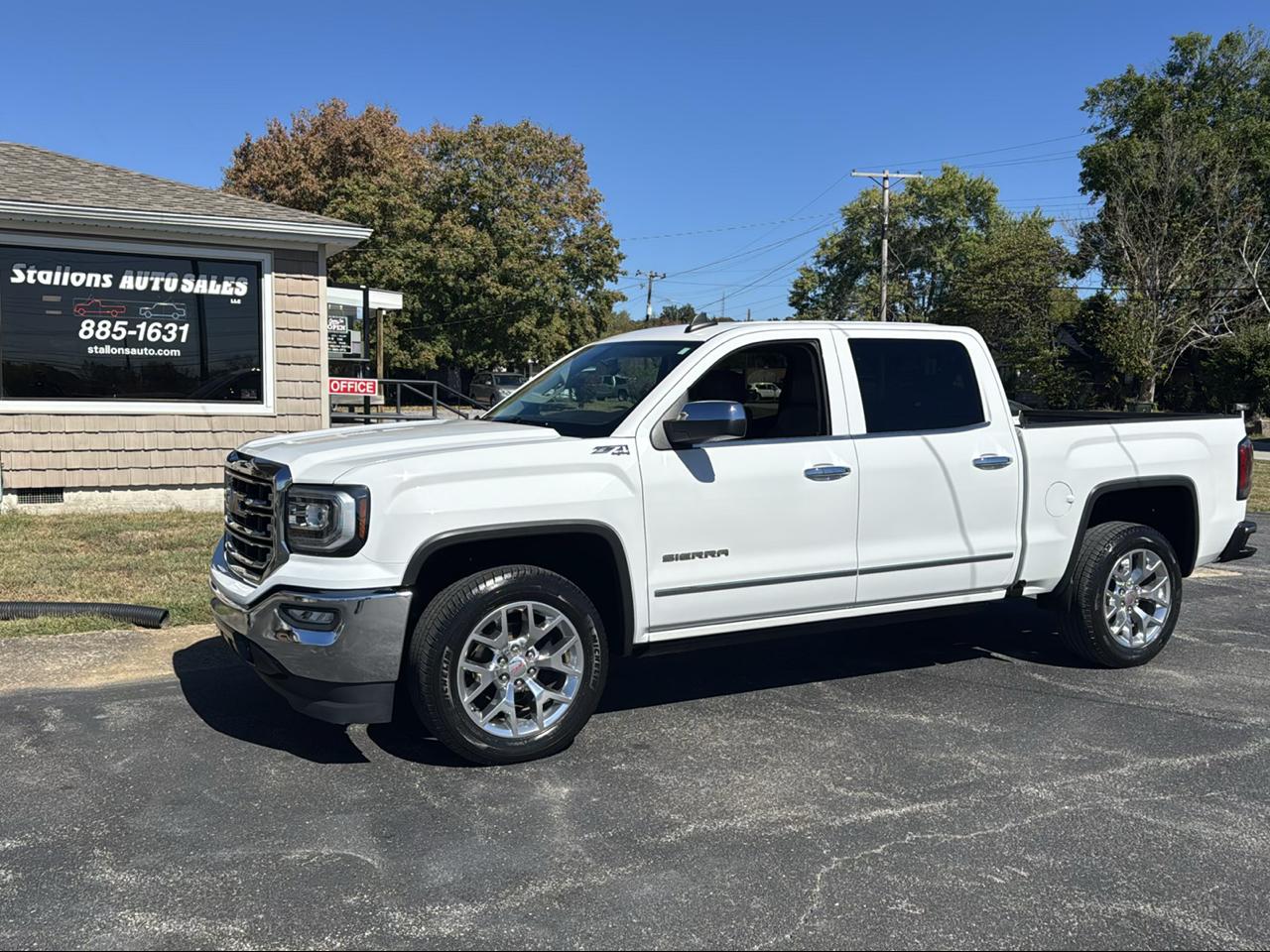 GMC Sierra 1500 4WD Crew Cab 143.5" SLT 2016