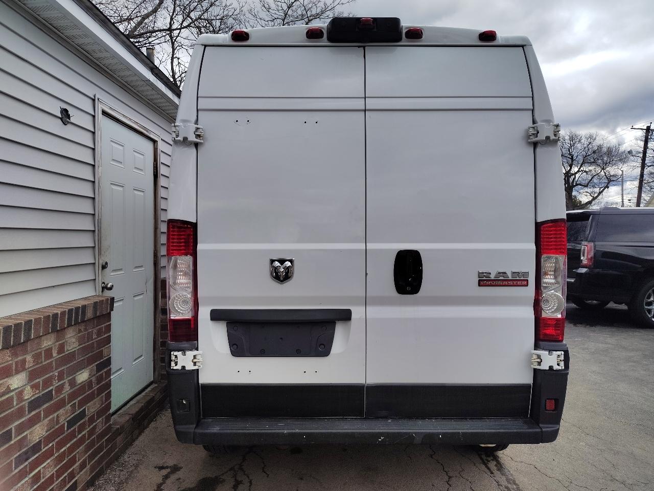 RAM ProMaster Cargo Van 2500 High Roof 159" WB 2016