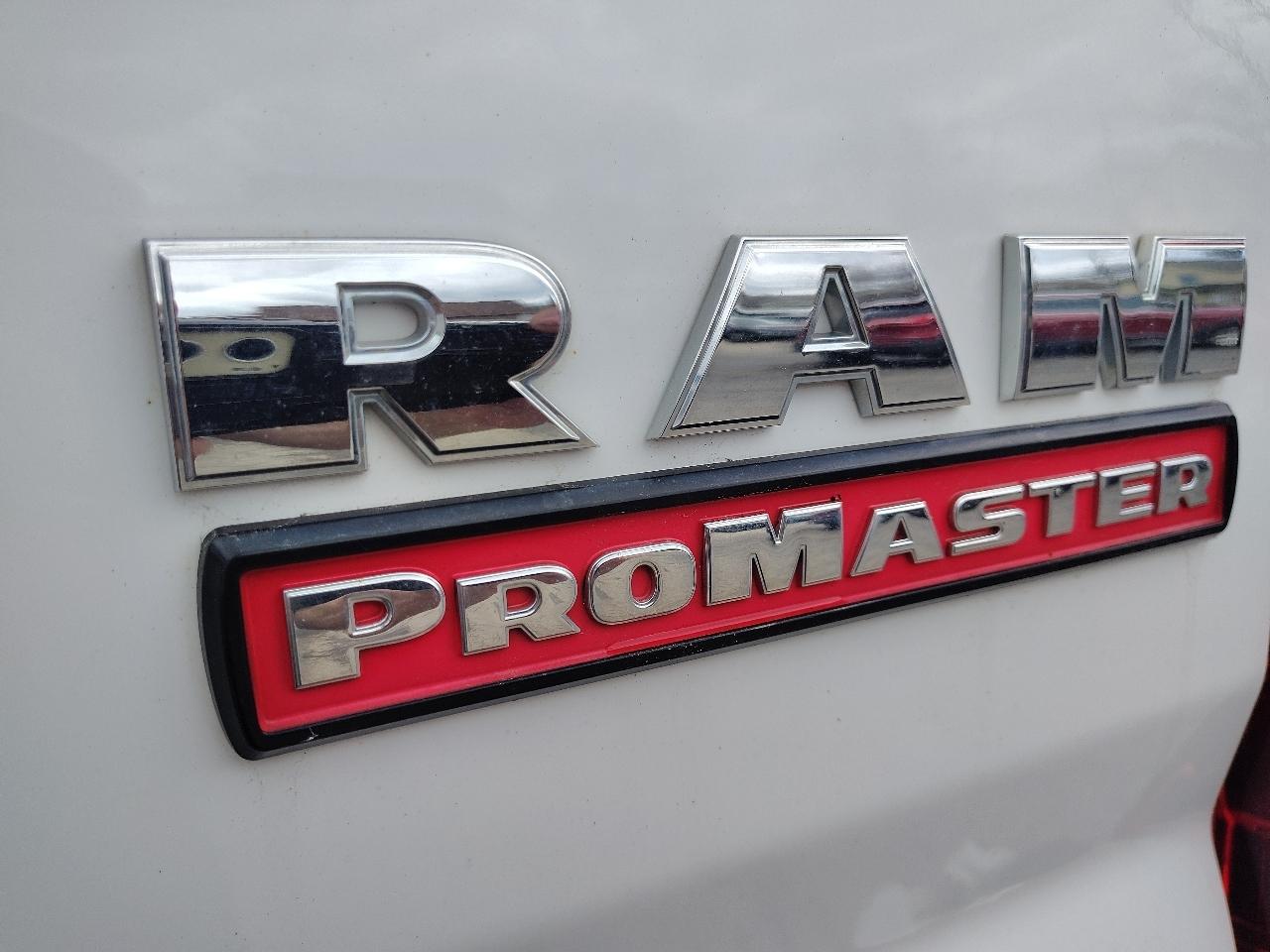 RAM ProMaster Cargo Van 2500 High Roof 159" WB 2016