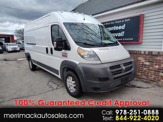 White 2016 RAM ProMaster 2500 159 High Roof Cargo Van Van Front-Wheel Drive Automatic