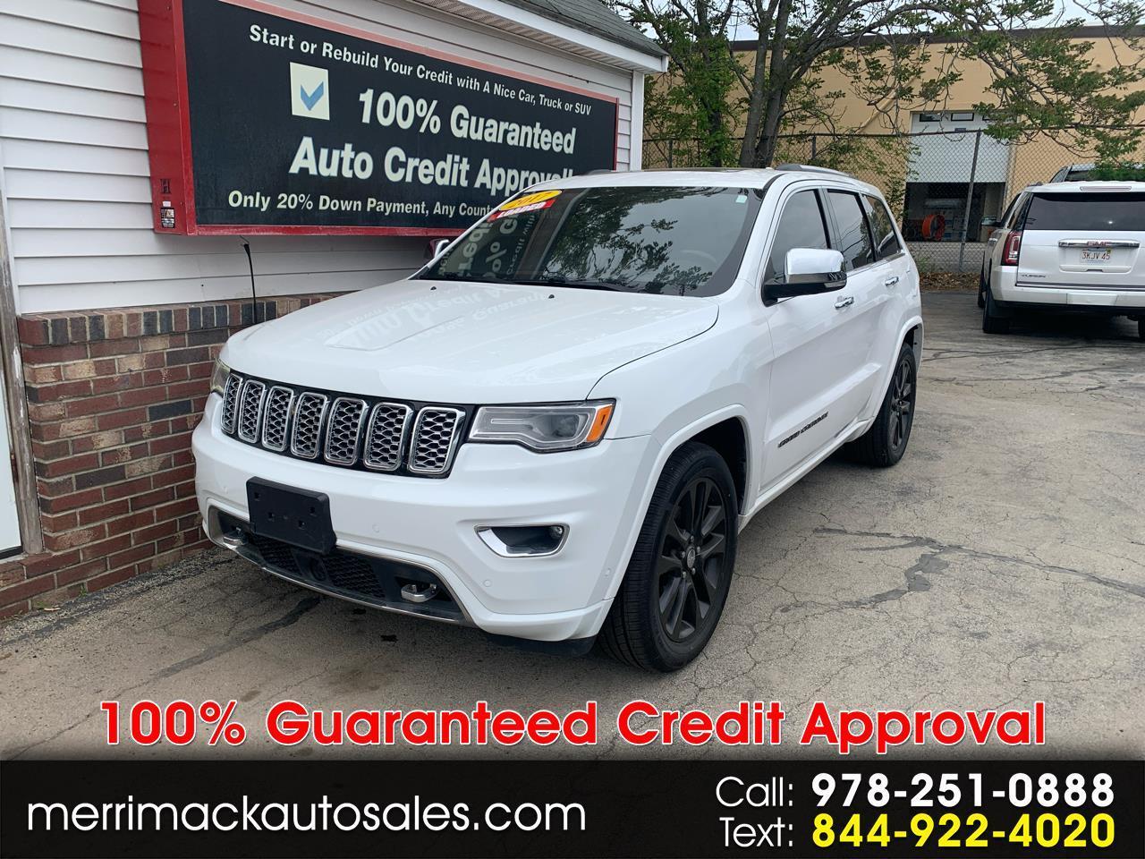 2017 Jeep Grand Cherokee Overland 4x4
