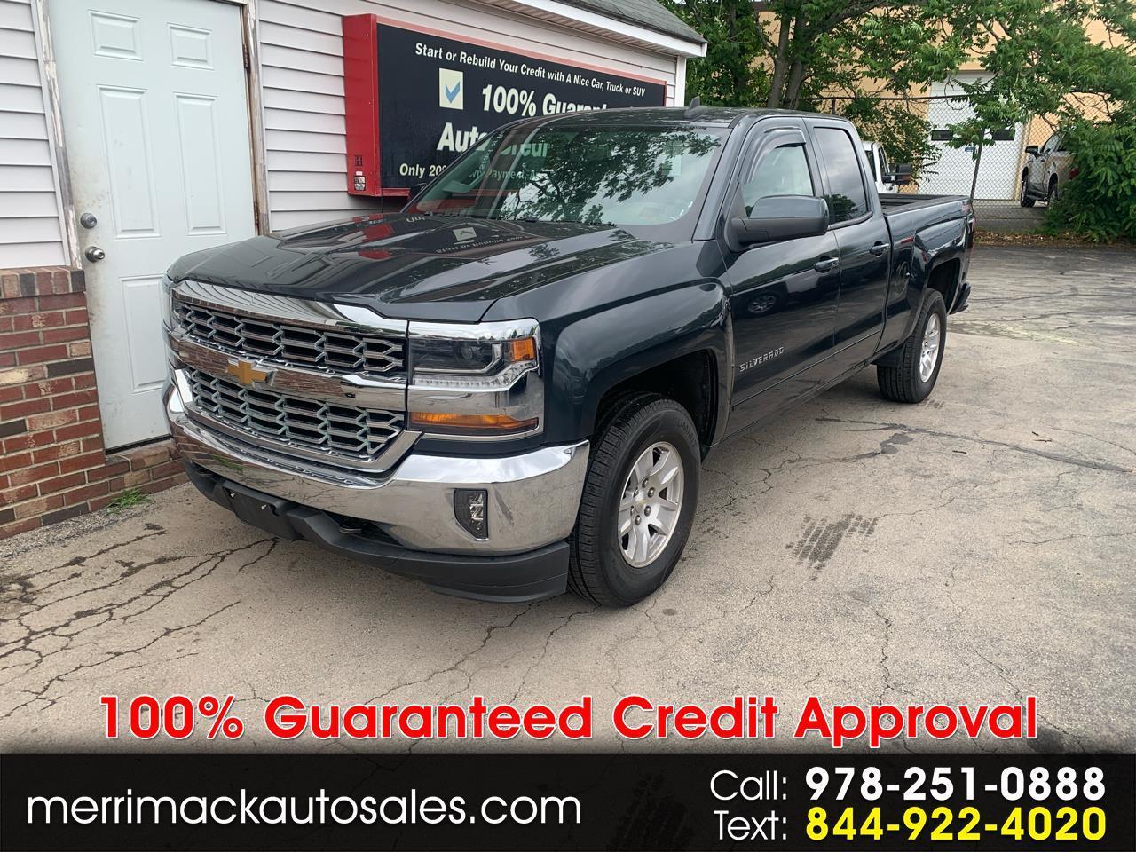 2017 Chevrolet Silverado 1500 4WD Double Cab 143.5" LT