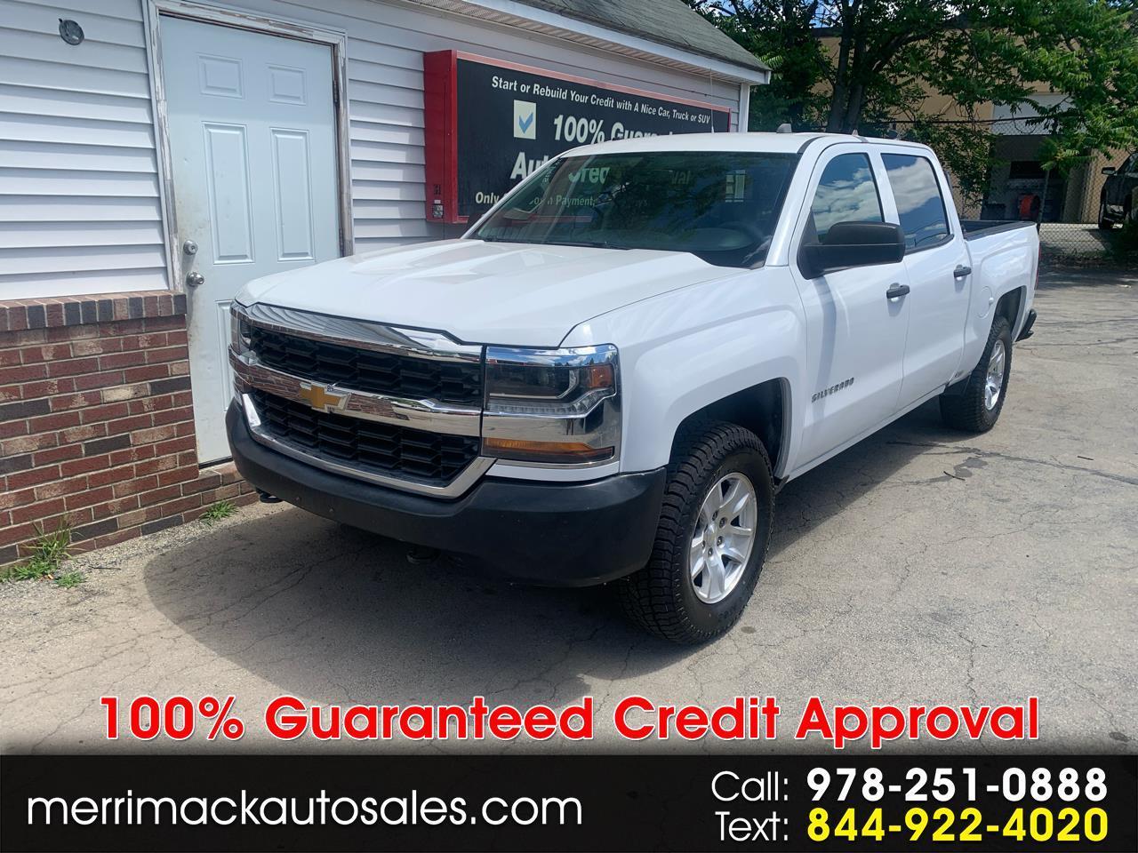 2017 Chevrolet Silverado 1500 4WD Crew Cab 143.5" Work Truck