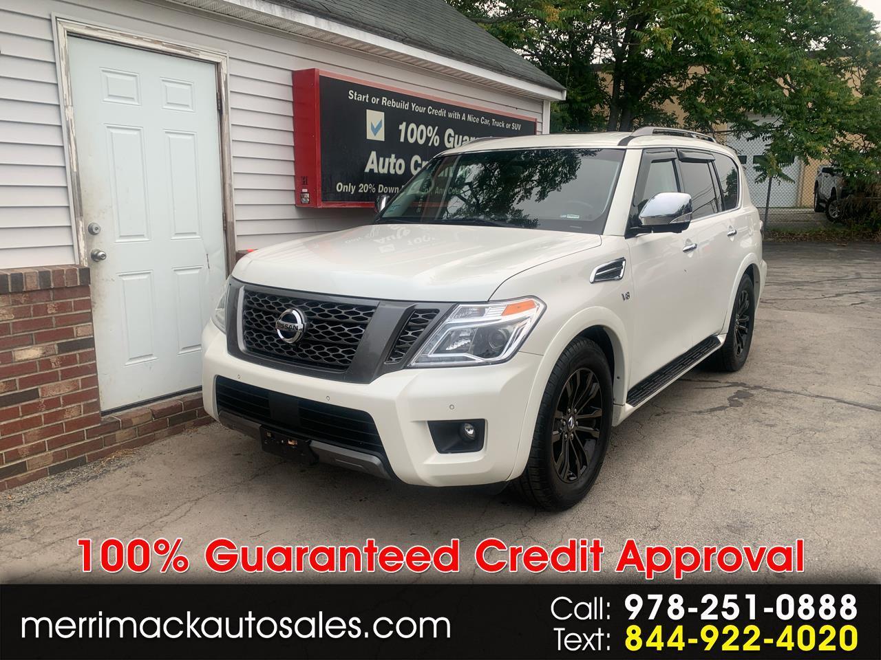 2017 Nissan Armada 4x4 Platinum