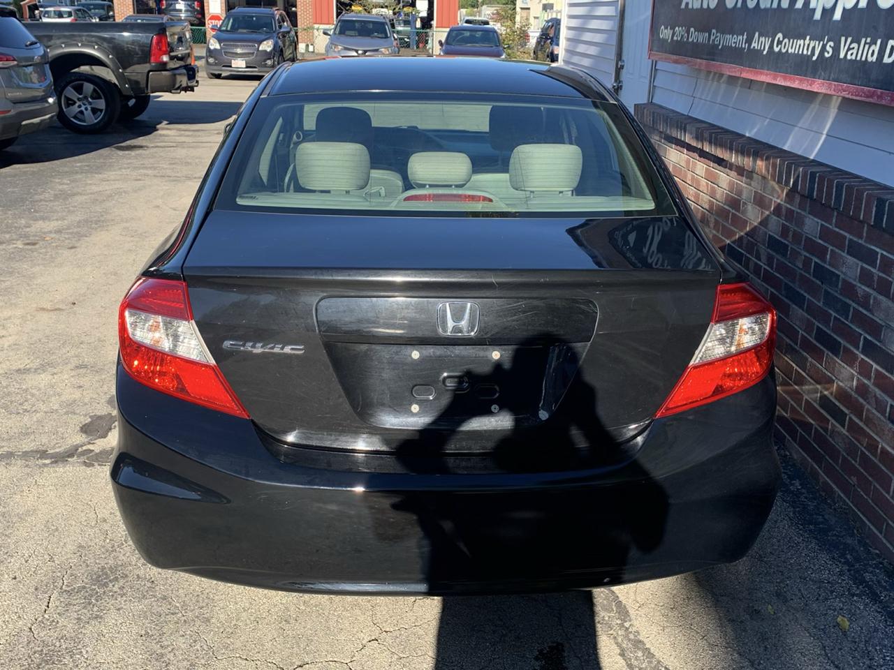 Honda Civic Sdn 4dr Auto EX 2012
