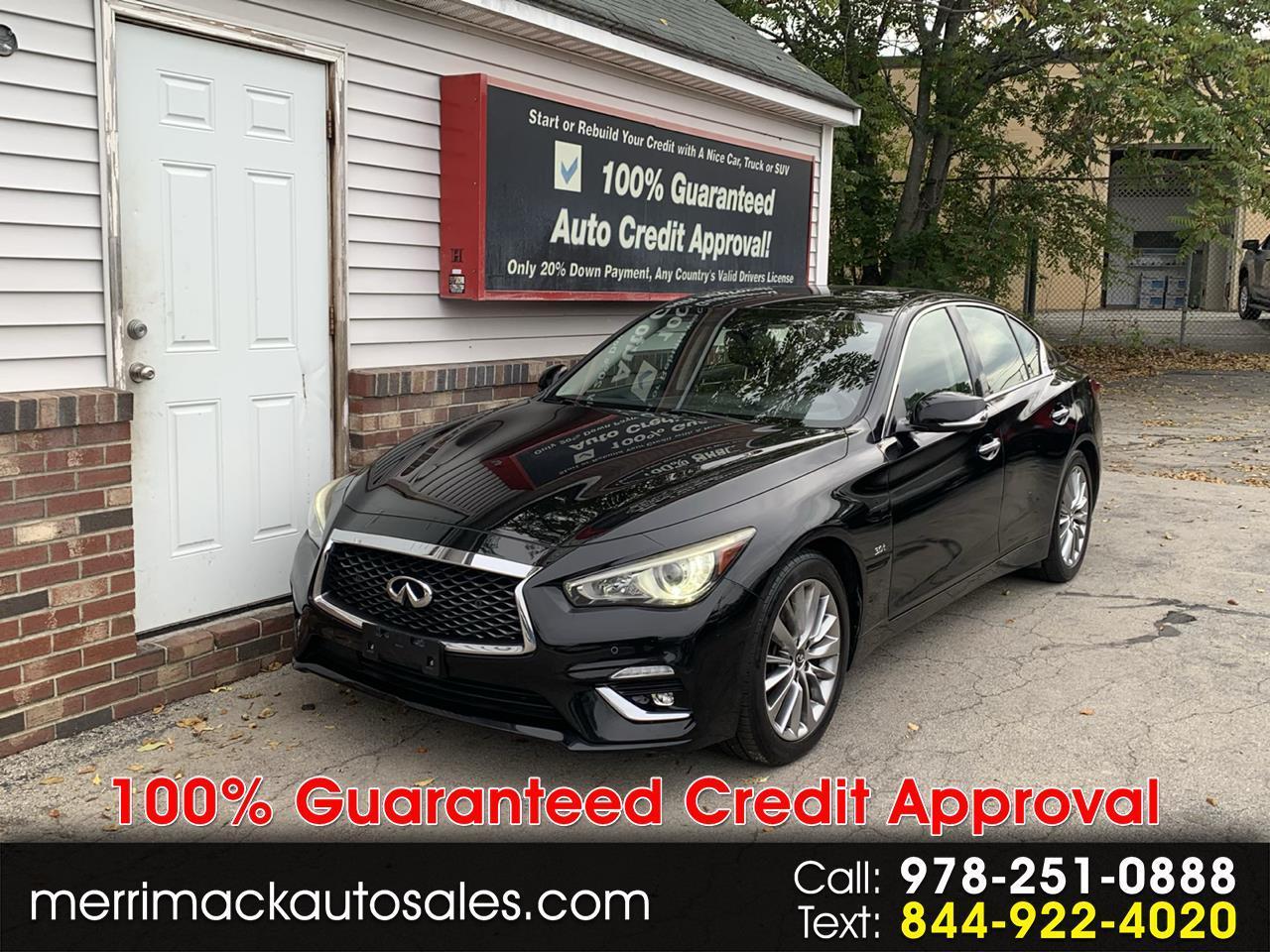 2018 Infiniti Q50 3.0t LUXE AWD