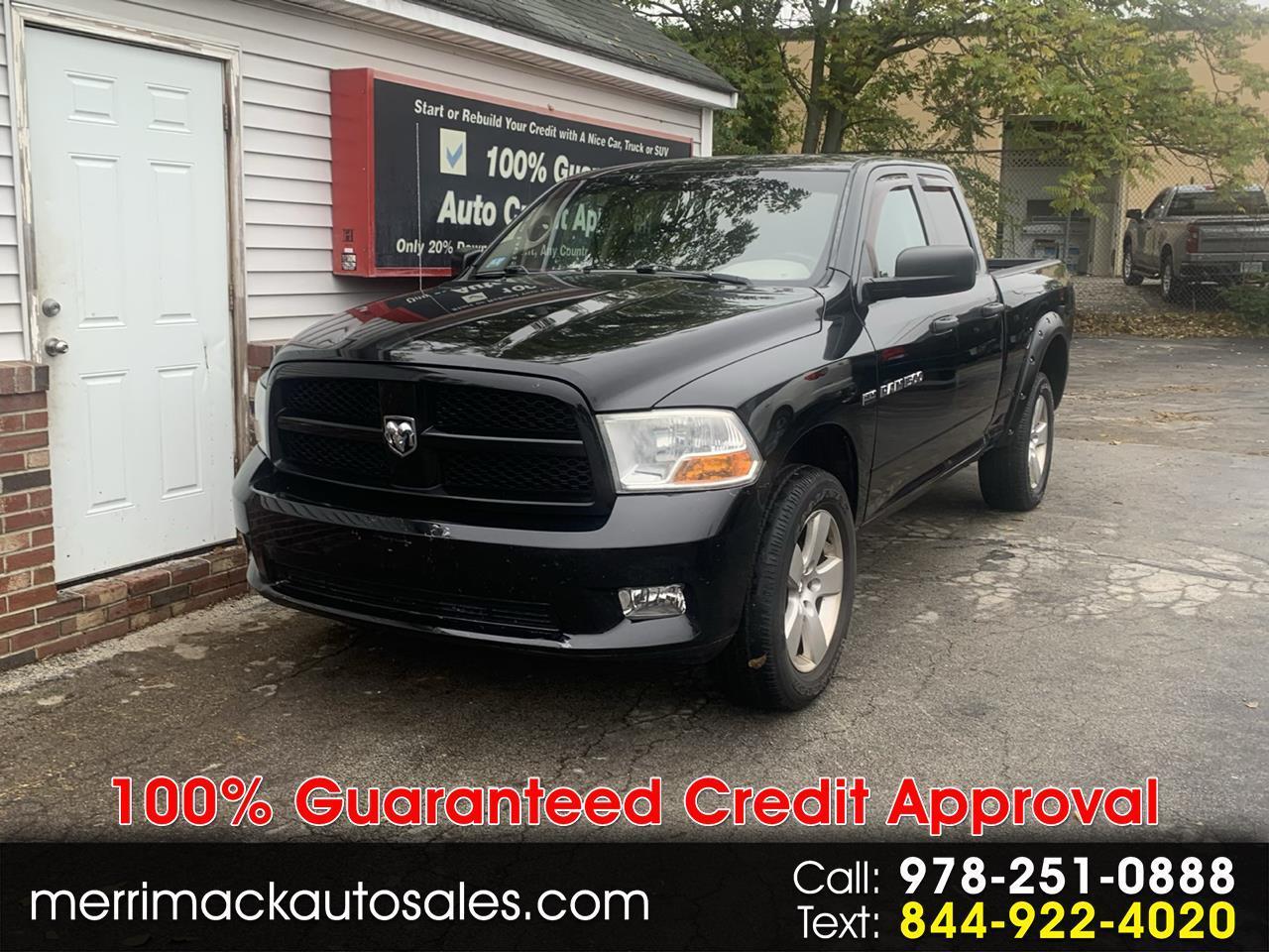 2012 RAM 1500 4WD Quad Cab 140.5" Express