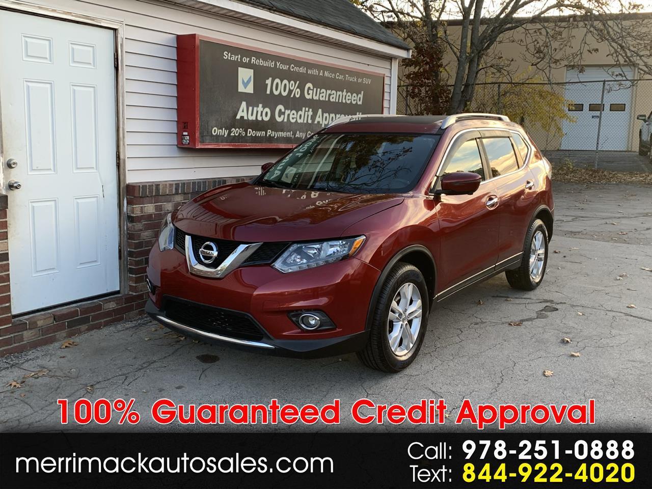 2016 Nissan Rogue AWD 4dr SV