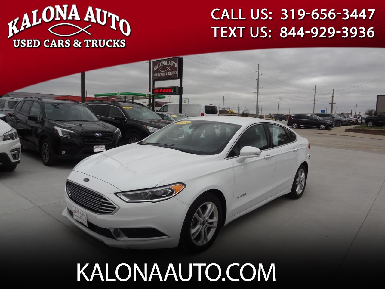2018 Ford Fusion Hybrid SE