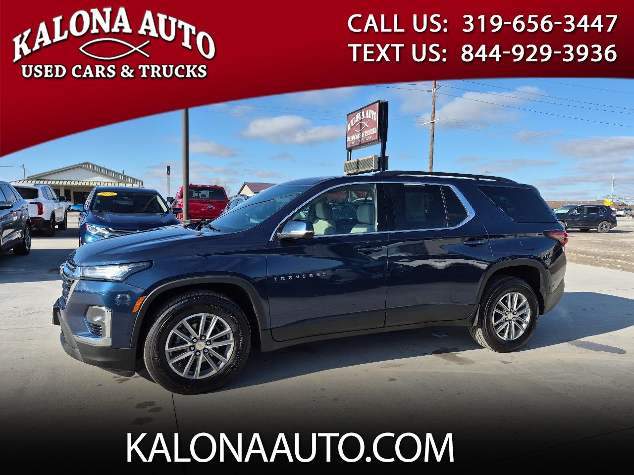 2022 Chevrolet Traverse AWD 4dr LT Cloth w/2FL