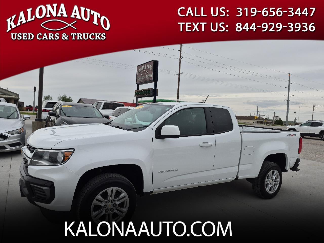 2021 Chevrolet Colorado LT Ext Cab 4WD