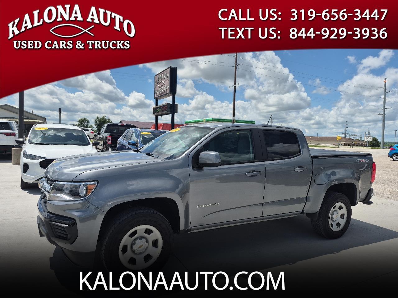 Chevrolet Colorado Work Truck Crew Cab Short Box 4WD 2022
