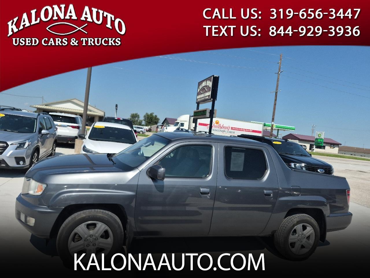 Honda Ridgeline RTL w/ Leather and Navigation 2013