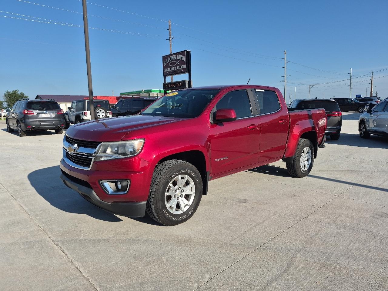 Chevrolet Colorado LT Crew Cab 4WD Short Box 2017
