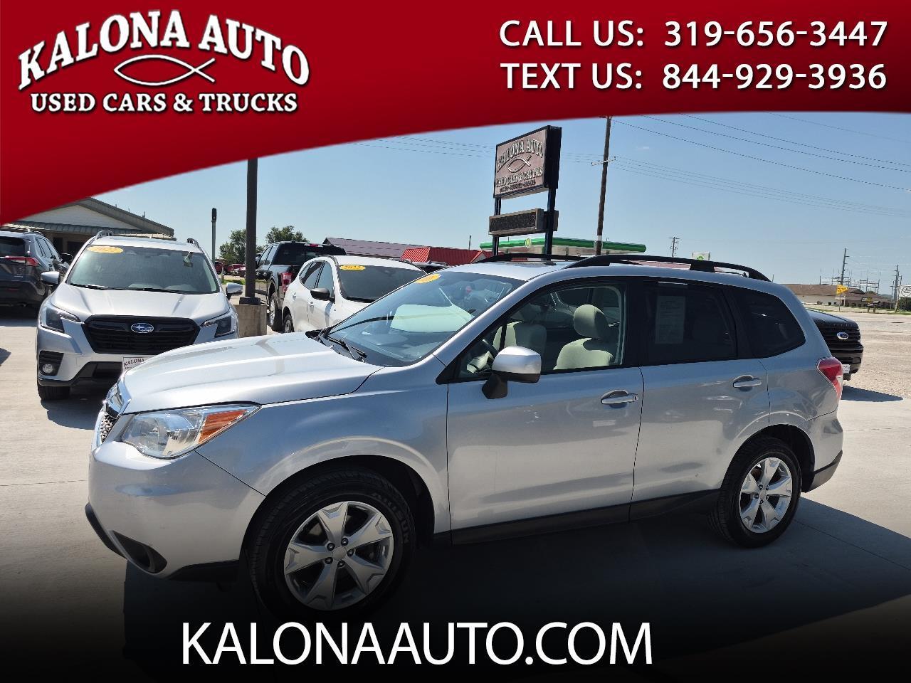 2016 Subaru Forester 2.5i Premium PZEV CVT
