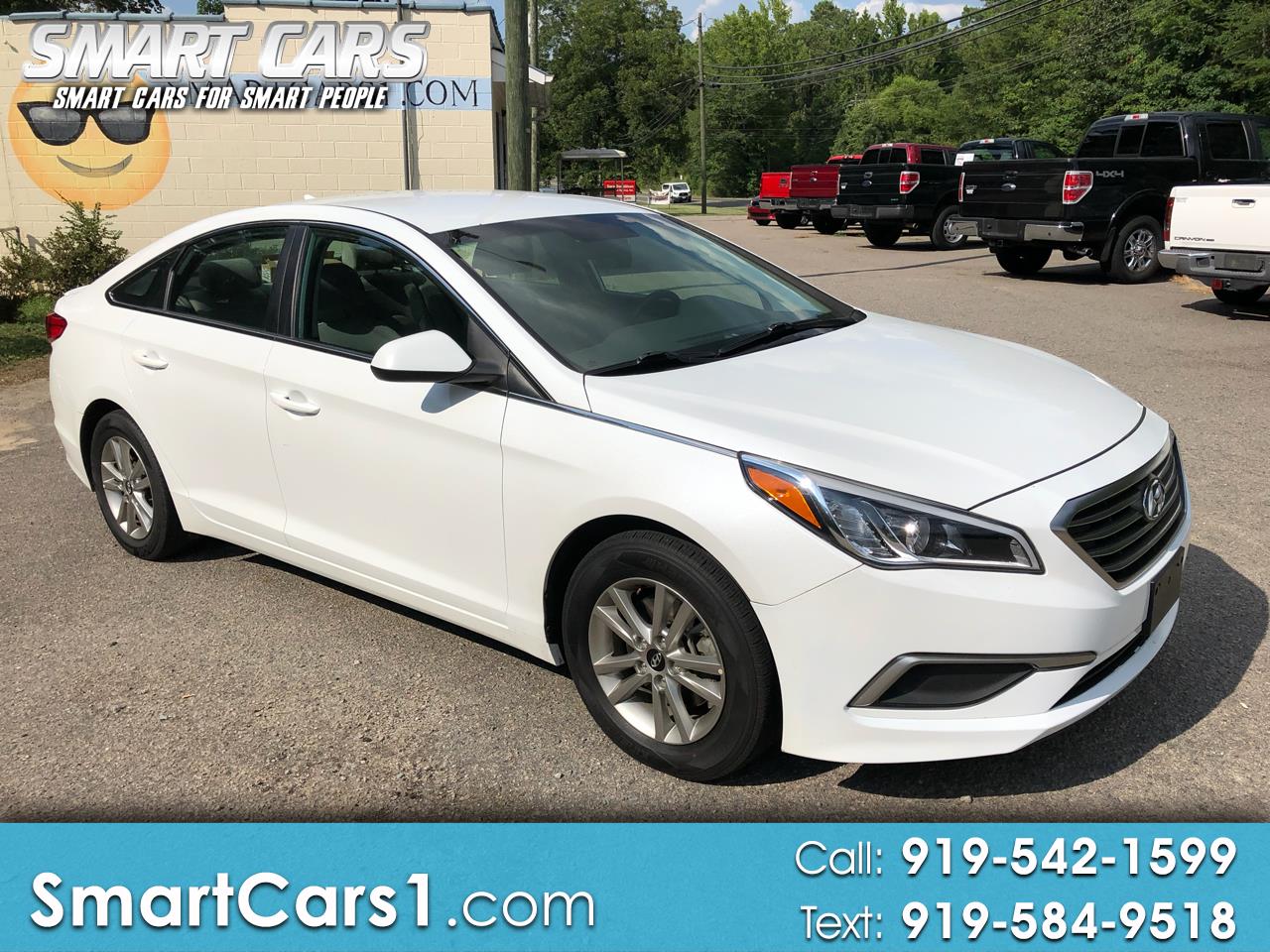 Used 2017 Hyundai Sonata SE for Sale in Pittsboro NC 27312 Smart Cars