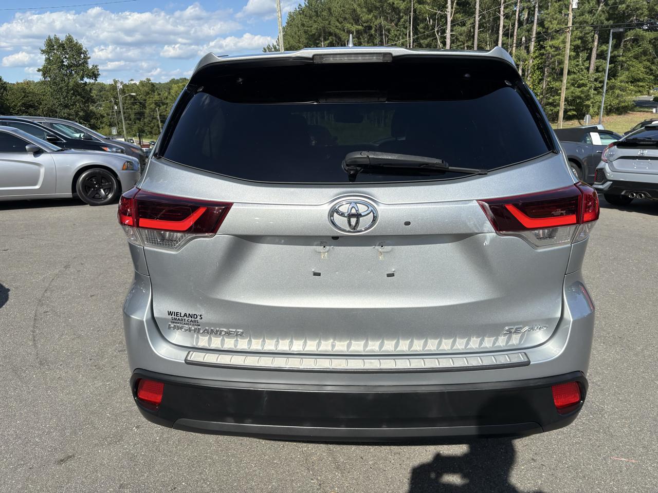 Toyota Highlander XLE V6 AWD (Natl) 2019