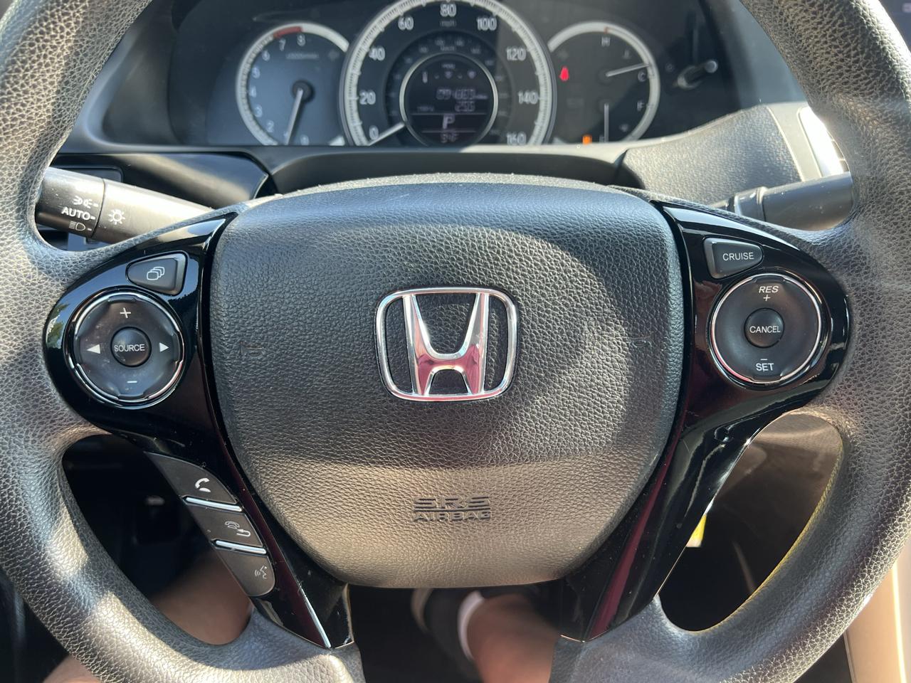 Honda Accord Sedan LX CVT 2017