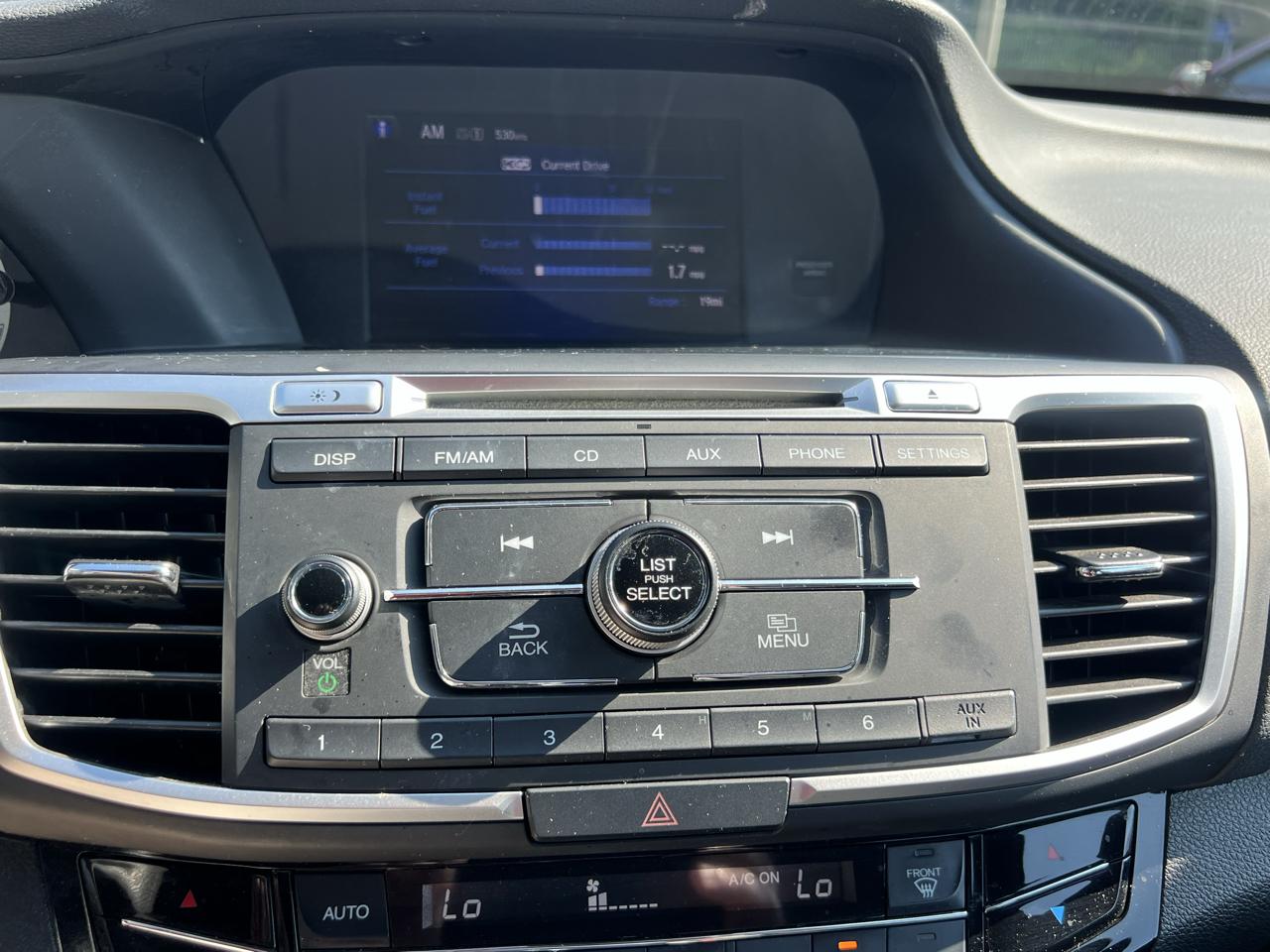 Honda Accord Sedan LX CVT 2017