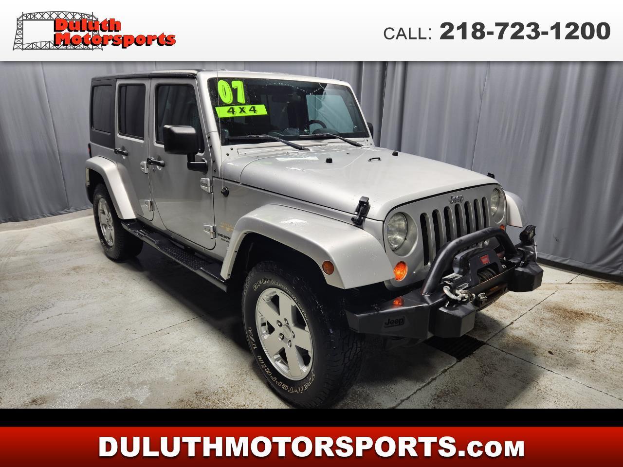 2007 Jeep Wrangler Unlimited Sahara 4WD