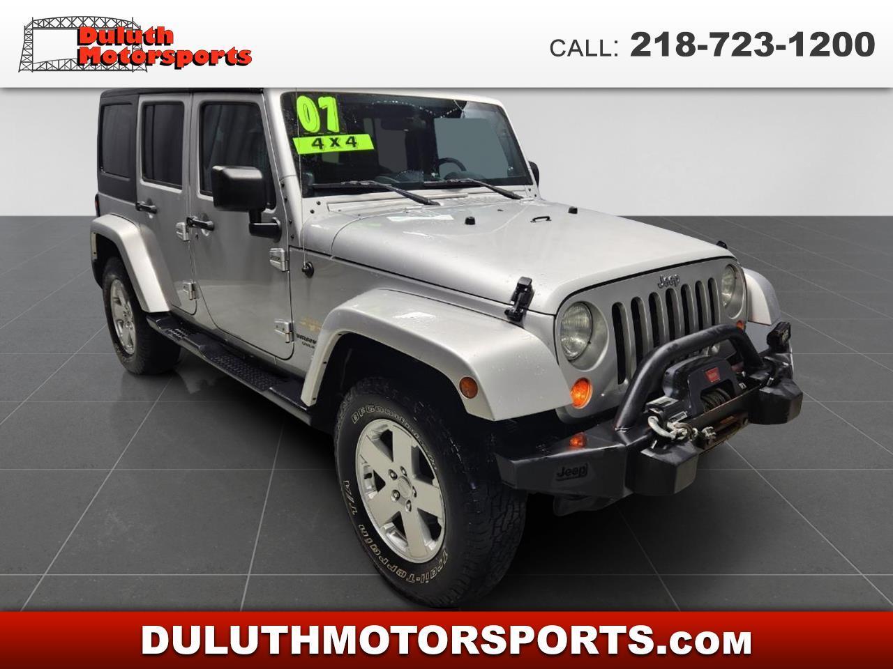 2007 Jeep Wrangler Unlimited Sahara 4WD
