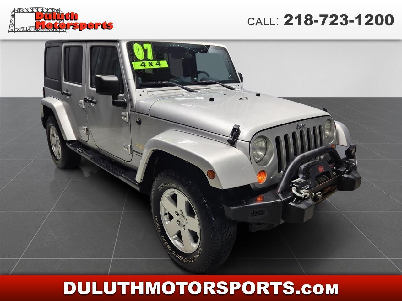 2007 Jeep Wrangler Unlimited Sahara 4WD