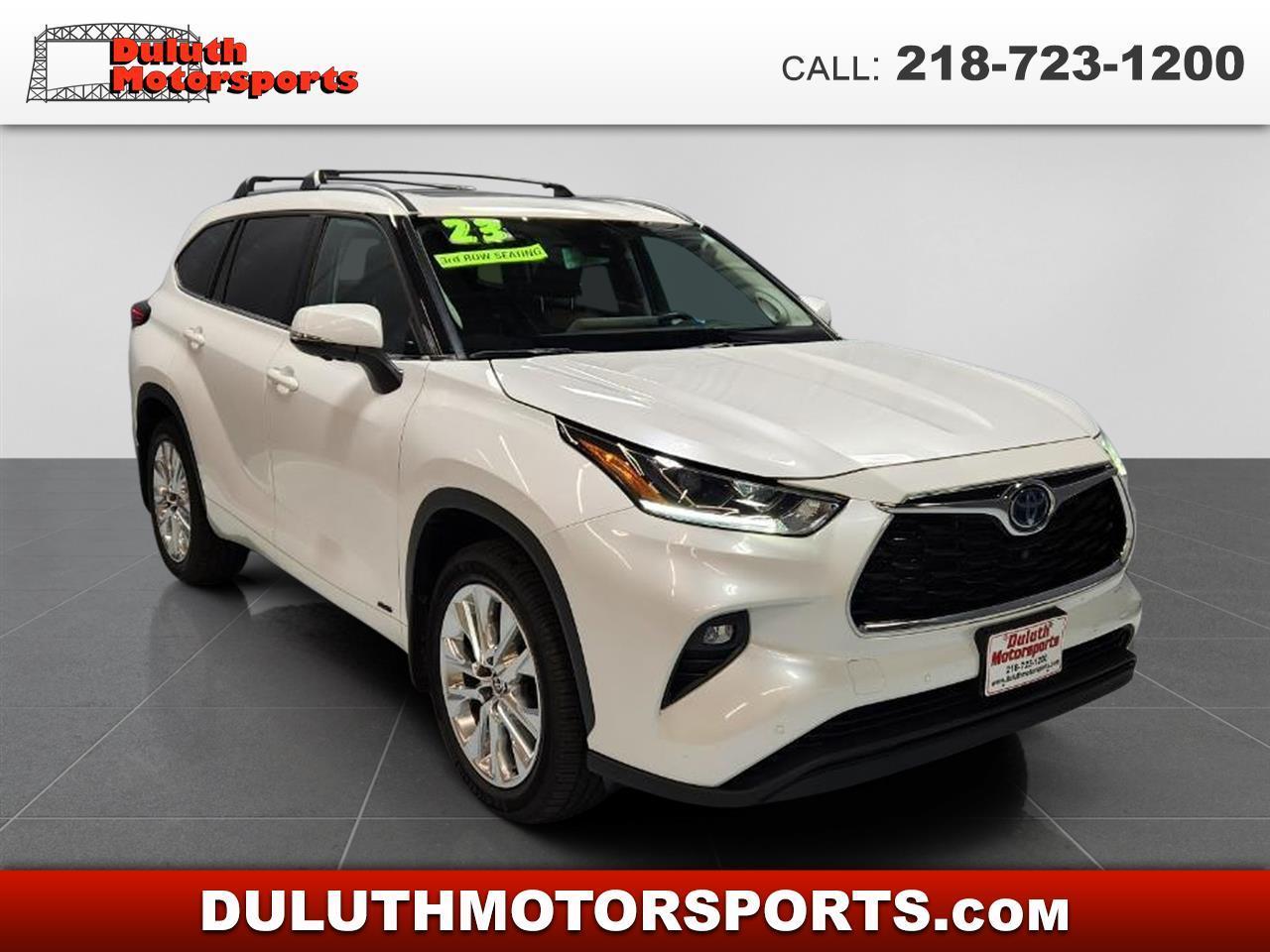 Toyota Highlander Hybrid Limited AWD 2023