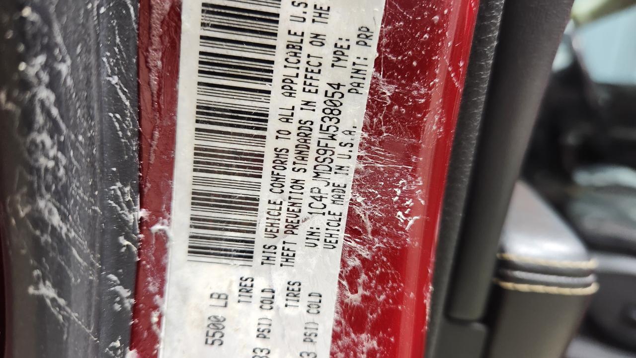 Jeep Cherokee Limited 4WD 2015