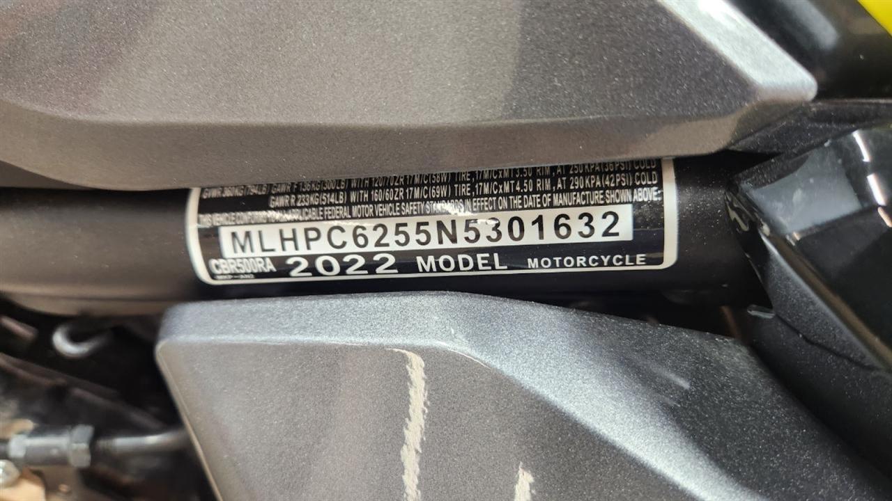 Honda CBR500R ABS  2022