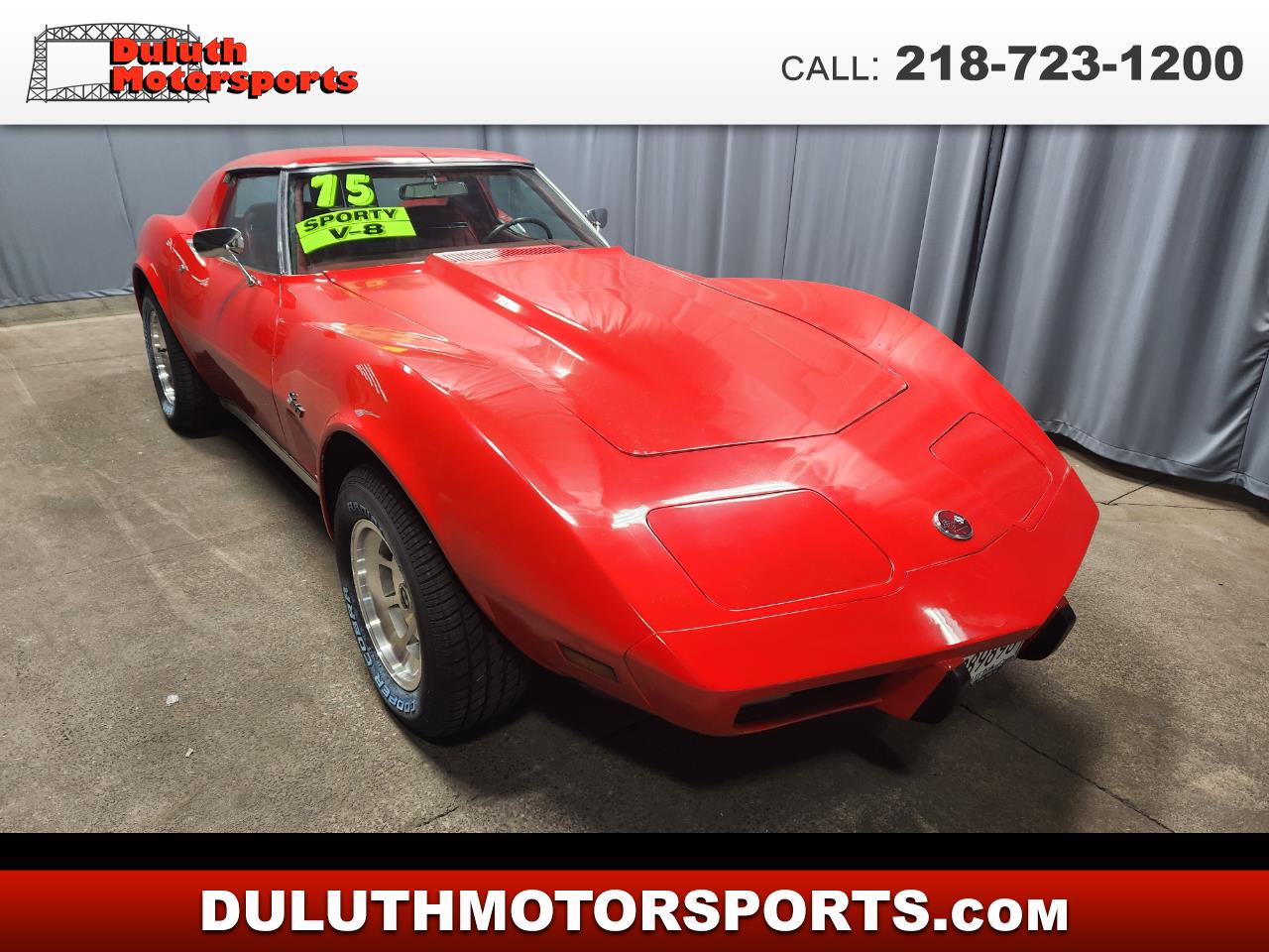 Chevrolet Corvette 2D Coupe 1975 Chevrolet Corvette 2D Coupe 1975
