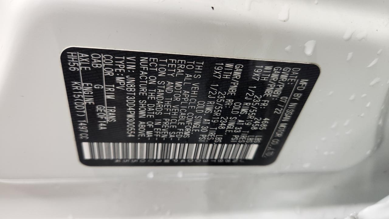 Nissan Rogue Platinum AWD 2023